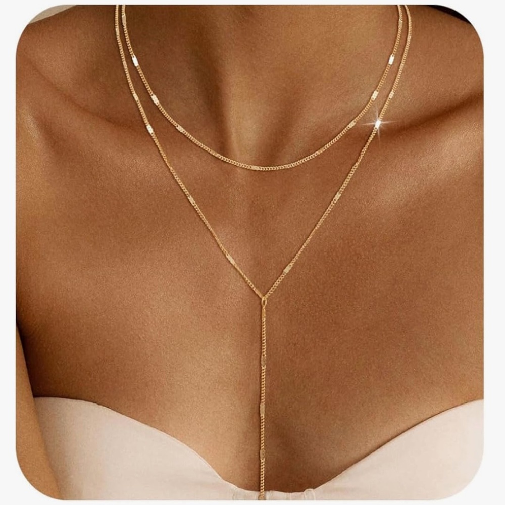 Chic Nation Gold Layered Necklace